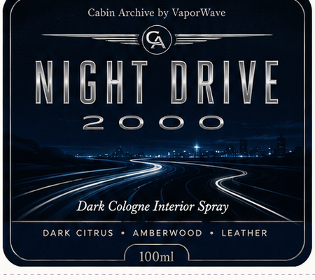 Night Drive 2000 — Dark Cologne Interior Spray